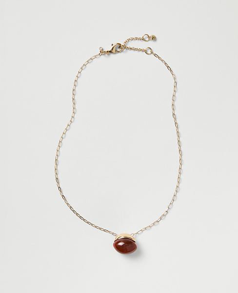 Stone Pendant Necklace