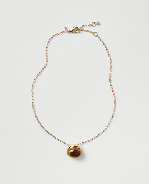Tortoise Pendant Necklace