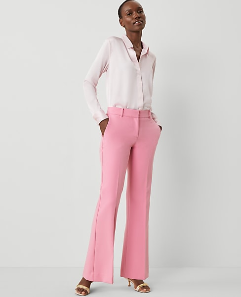 petite flare dress pants Comfortable Work for Women | Yoga Pants Our objective is to be the largest online wardrobe company around the world SHEIN PETITE Low Waist Solid