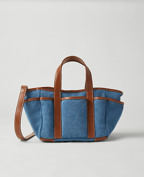 Weekend Collection Mini Denim Tote