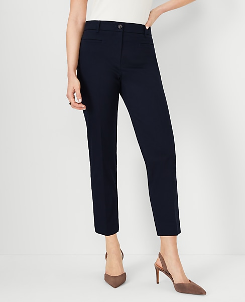 The Tall Cotton Crop Pant - Atlantic Navy