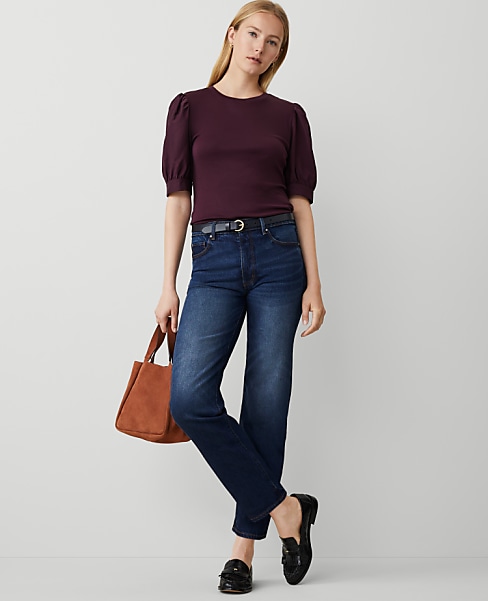Petite Straight Jeans