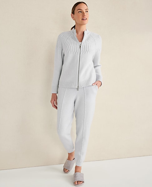 Haven Well Within Organic Cotton Blend Pintuck Joggers