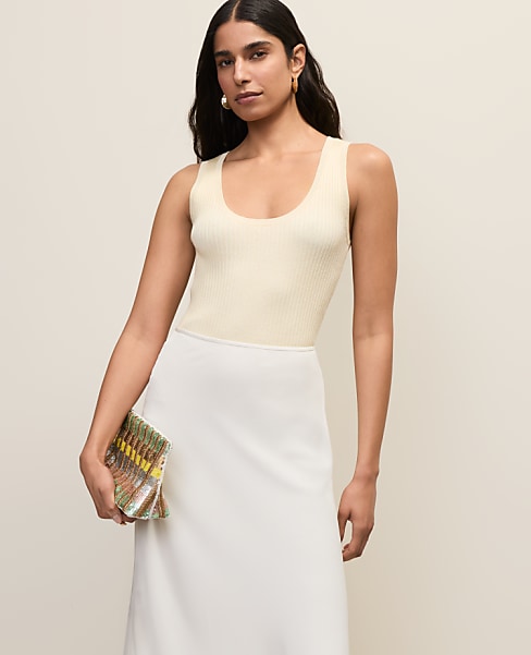Scoop Neck Sweater Shell