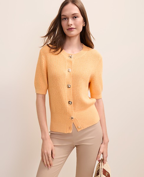 Elbow Sleeve Cardigan