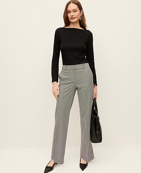 The Petite Jayne Trouser in Gingham
