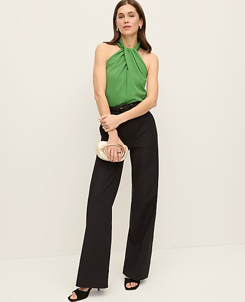 The Modern Wide-Leg Pant in Bi-Stretch