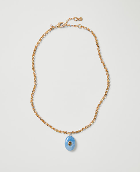 Stone Pendant Necklace