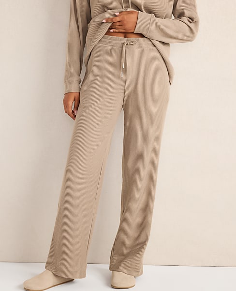 Haven Well Within Ottoman Rib Straight Leg Pants