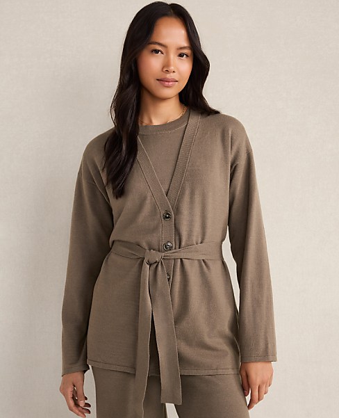 Haven Well Within Relaxed Jersey Cardigan