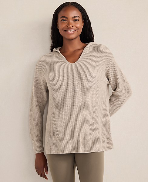 Haven Well Within Organic Cotton Cashmere Shaker Stitch Hoodie