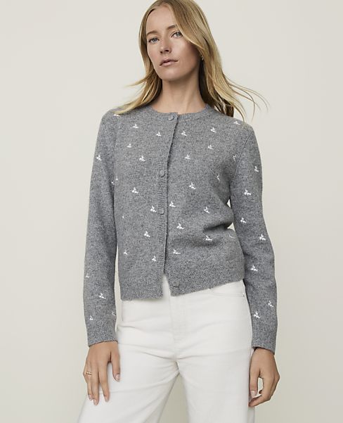 Weekend Floral Embroidered Cardigan
