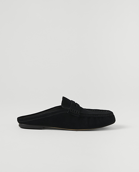 Weekend Suede Loafer Slide