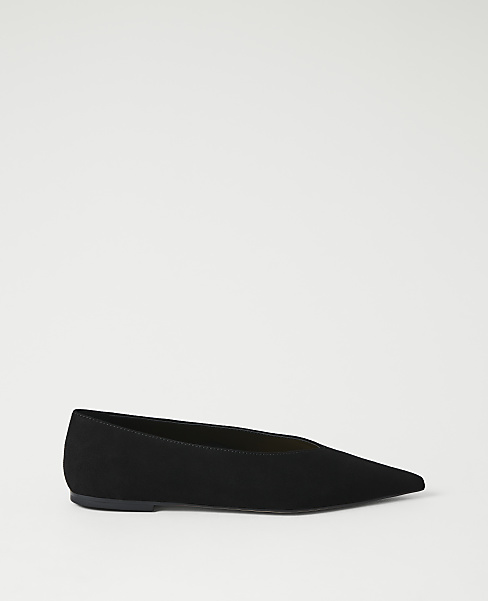 Suede Ballet Flat