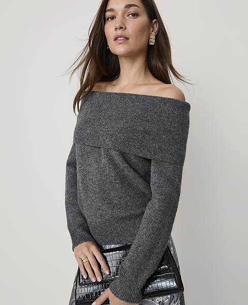Off-The-Shoulder Sweater