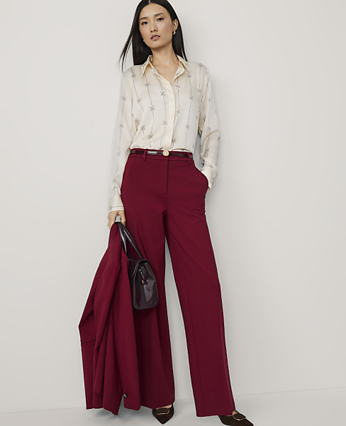 The Wide-Leg Pant in Ponte