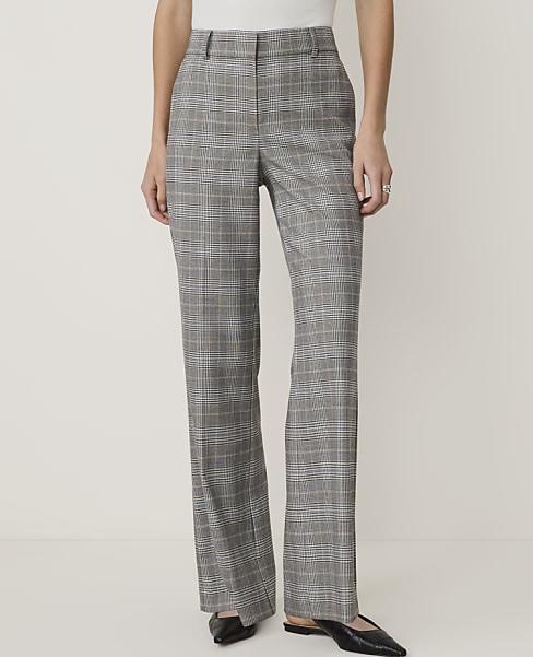 The Jayne Trouser in Plaid — Curvy Fit