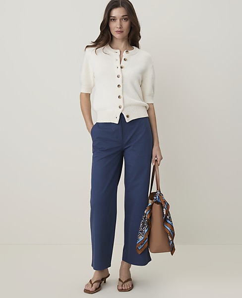 Petite Weekend Straight Ankle Pant