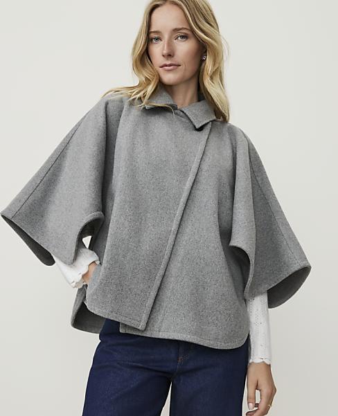 Weekend Collared Poncho