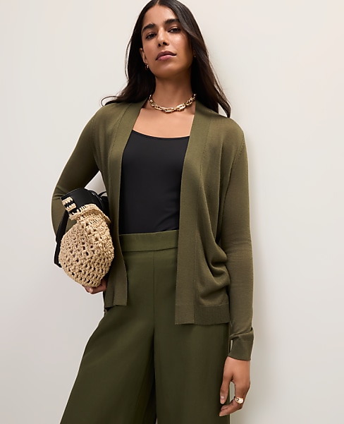Essential Open Cardigan