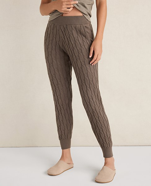 Haven Well Within Organic Cotton Cashmere Cable Joggers