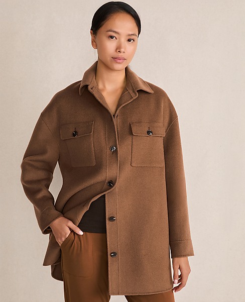 Haven Well Within Wool Blend Oversized Shaket