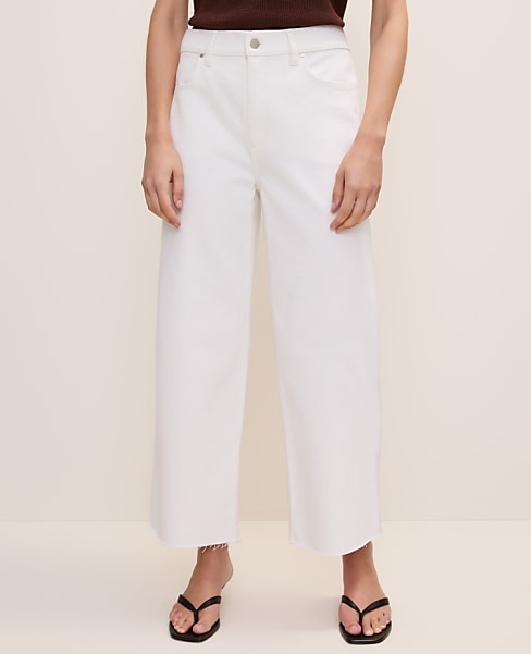 The Petite Wide-Leg Crop Jean — Curvy Fit