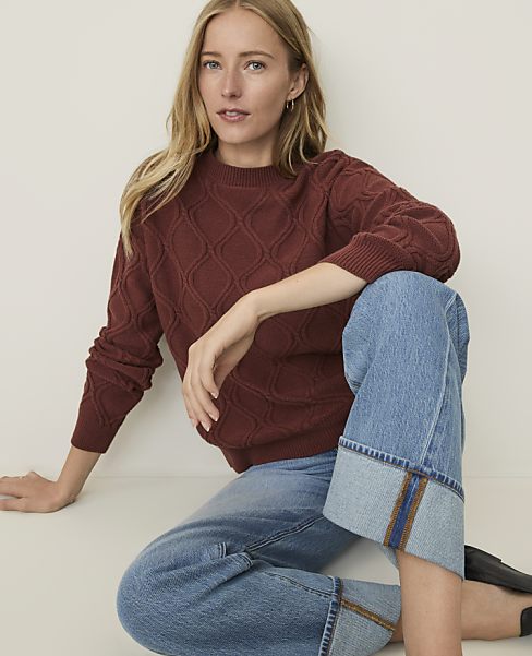 Weekend Cable Sweater