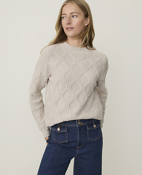 Weekend Cable Sweater