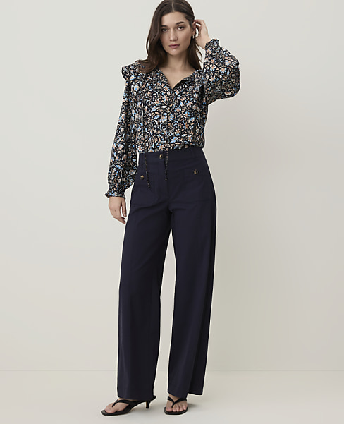 Petite Weekend Patch Pocket Pant