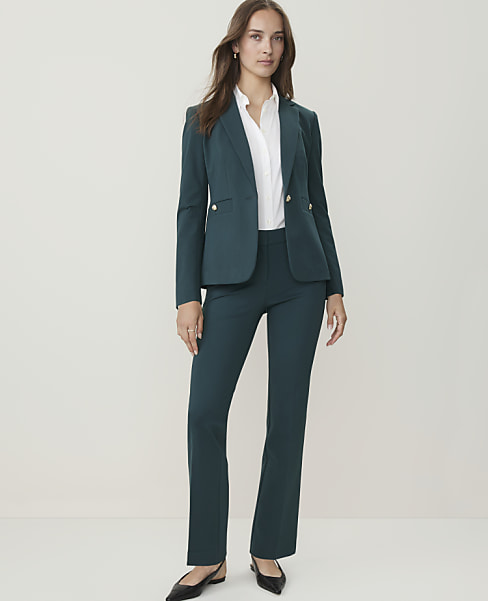 The Petite Straight Pant in Ponte