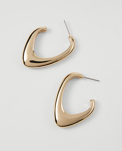 Sculptural Hoop Earrings