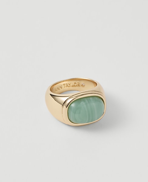 Oval Stone Ring