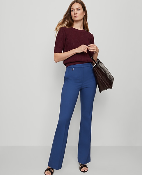 The Slim Flare Trouser in Bi-Stretch