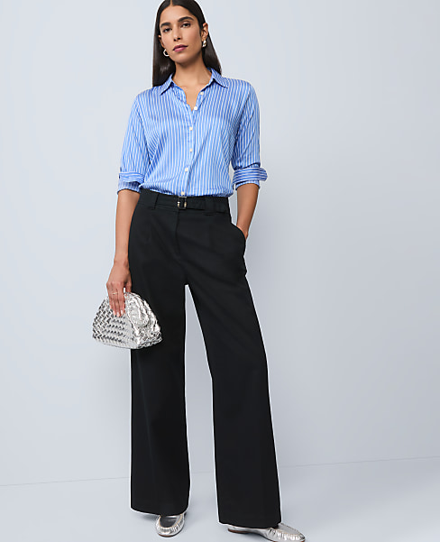 The Belted Wide-Leg Pant
