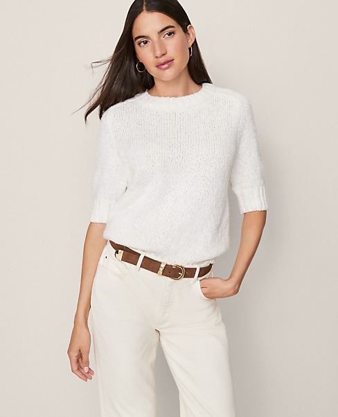 Weekend Marled Sweater Tee
