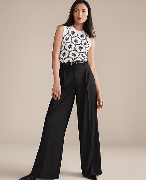 The Petite Modern Wide-Leg Trouser