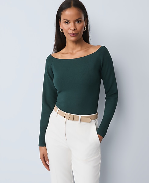 Off-The-Shoulder Sweater