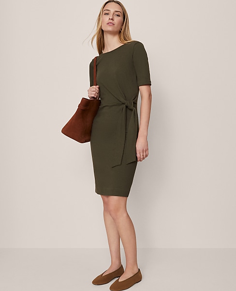Weekend Tie Waist Shift Dress