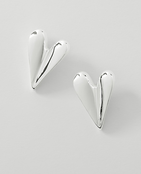 Metal Heart Earrings
