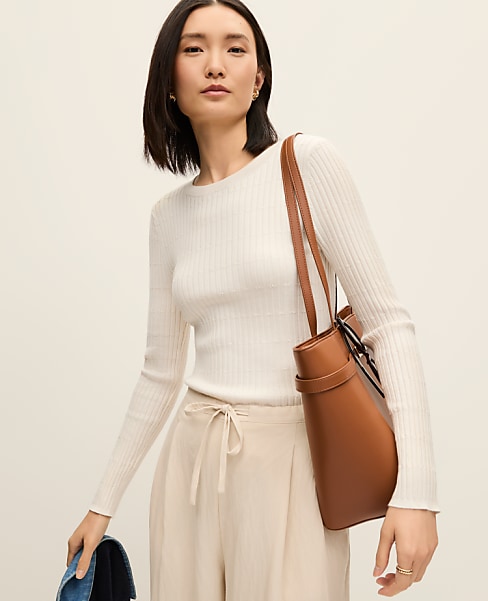 Weekend Textured Stitch Sweater
