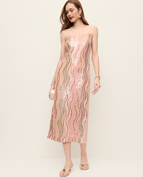 Sequin Shift Dress
