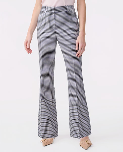 The Jayne Trouser in Houndstooth — Curvy Fit