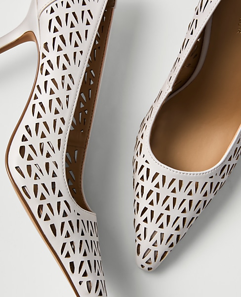 Pointy Toe Perforated Pump