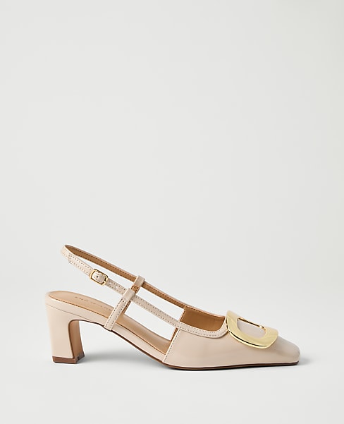 Patent Leather Buckle Pump