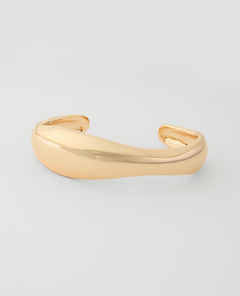 Tapered Metal Cuff Bracelet