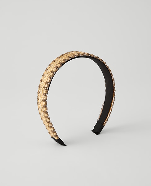 Weekend Straw Headband - Natural