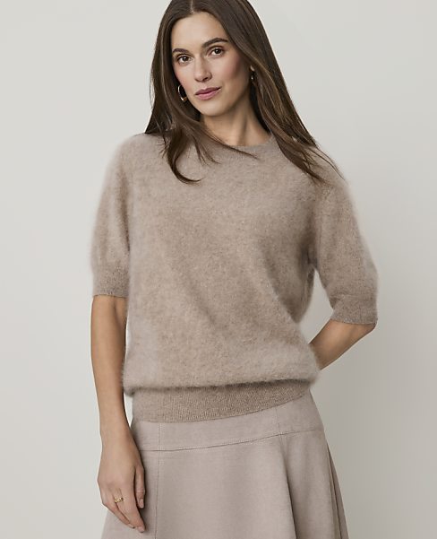 Brushed Cashmere Sweater