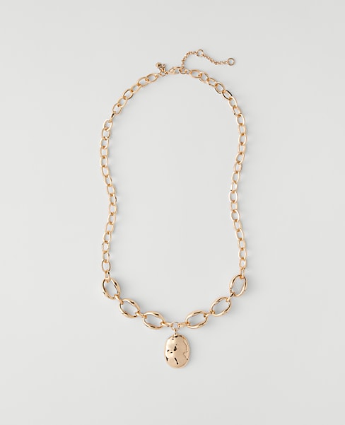 Mixed Chain Pendant Necklace