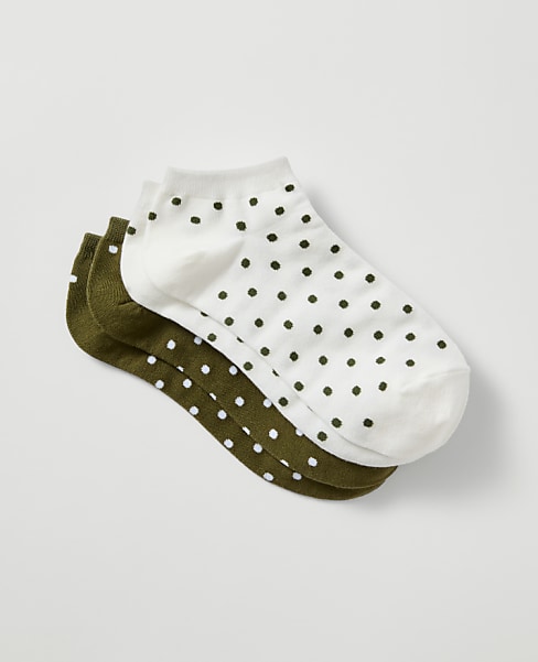 Polka Dot Ankle Sock Set